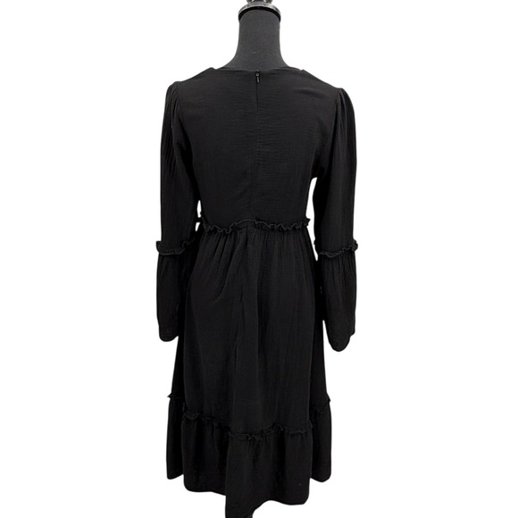 Disturbia Women's Dress Black Moon Phase Midi Gothic‎ Moon Phase Midi Dress Sz 4 - Picture 7 of 9